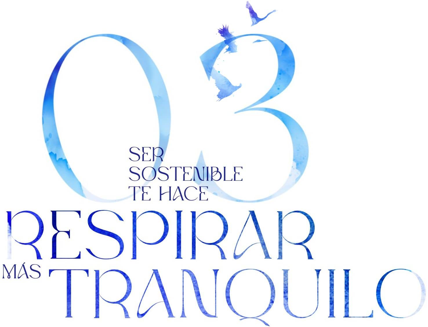 Ser sostenible te hace respirar más tranquilo